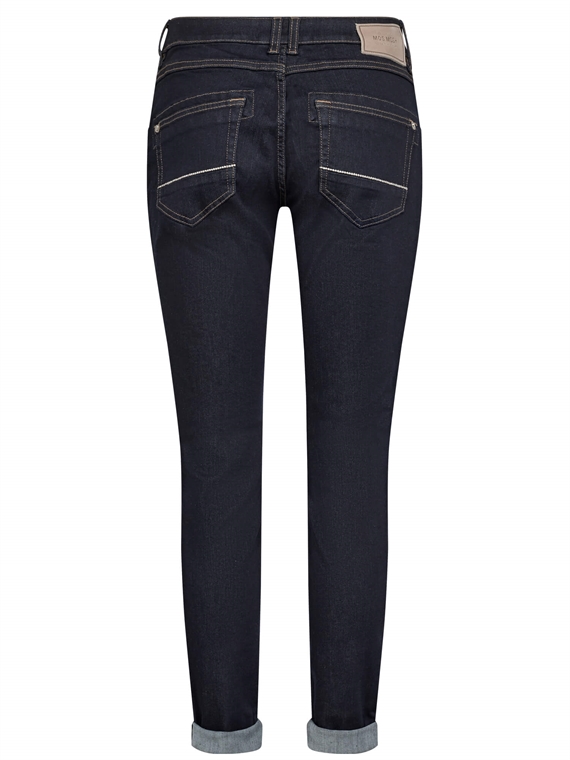 Mos Mosh Naomi Haveli Hybrid Jeans, Dark Blue 